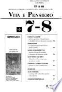 Vita e pensiero
