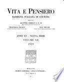 Vita e pensiero