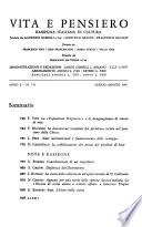 Vita e pensiero