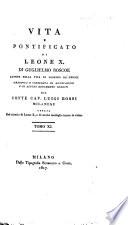 Vita e pontificato di Leone X/di Guglielmo Roscoe ...