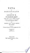 Vita e pontificato di Leone X.