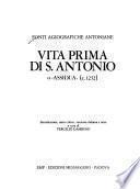 Vita prima di S. Antonio, o, Assidua (c. 1232)