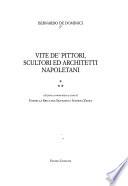 Vite de' pittori, scultori ed architetti napoletani