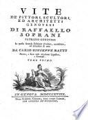 Vite de' pittori, scultori et architetti genovesi