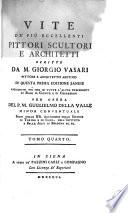 Vite de' più eccellenti pittori scultori e architetti