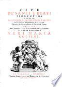 Vite de'Santi e Beati fiorentini