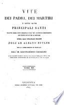 Vite dei padri, dei martiri e degli altri principali santi (etc.). 5