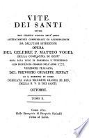 Vite dei Santi divise per ciascun giorno dell' anno ... Versione Italiana del ... Giuseppe Jennat
