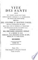 Vite dei Santi divise per ciascun giorno dell' anno ... Versione Italiana del ... Giuseppe Jennat