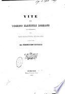 Vite di uomini illustri romani dal Risorgimento della letteratura italiana