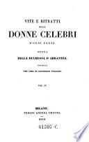 Vite e ritratti delle donne celebri d'ogni paese