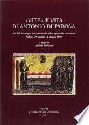 Vite e vita di Antonio di Padova