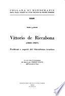 Vittorio de Riccabona (1844-1927).