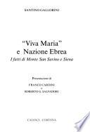 Viva Maria e nazione ebrea
