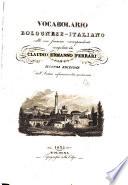 Vocabolario bolognese-italiano