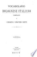 Vocabolario Bolognese Italiano