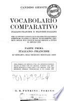 Vocabolario comparativo