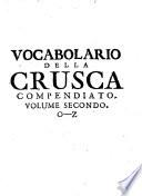 Vocabolario Degli Accademici Della Crusca