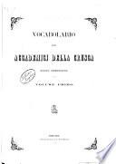 Vocabolario degli Accademici della Crusca