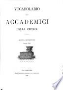 Vocabolario degli accademici della Crusca