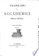 Vocabolario degli accademici della Crusca