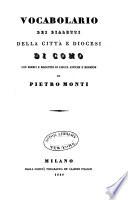 Vocabolario dei dialetti della città e diocesi di Como con esempi e riscontri di lingue antiche e moderne