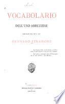 Vocabolario dell'uso abruzzese