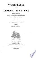 Vocabolario della lingua italiana: A-C