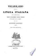 Vocabolario della lingua italiana: D-L