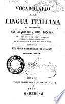 Vocabolario della lingua Italiana