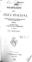 Vocabolario della lingua italiana