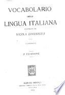Vocabolario della lingua italiana