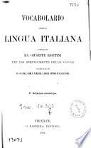 Vocabolario della lingua italiana