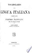 Vocabolario della lingua Italiana
