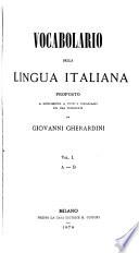 Vocabolario della lingua italiana proposto a supplimento a tutti i vocabolarj fin ora pubblicati