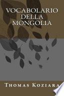 Vocabolario Della Mongolia