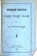 Vocabolario dialettale calabro-reggino-italiano