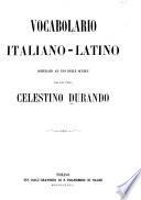 Vocabolario italiano-latino