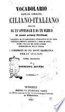 Vocabolario manuale completo siciliano-italiano seguito da un'appendice e da un elenco di nomi proprj siciliani di Giuseppe Biundi