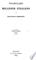 Vocabolario milanese-italiano