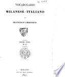 Vocabolario milanese-italiano