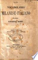 Vocabolario milanese-italiano