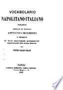 Vocabolario napolitano-italiano