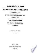 Vocabolario parmigiano