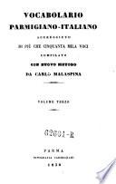 Vocabolario parmigiano-italiano. 3. 3