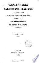 Vocabolario parmigiano-italiano