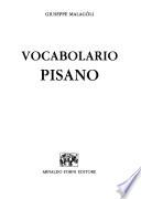 Vocabolario pisano