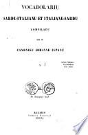 Vocabolario sardo-italiano e italiano-sardo