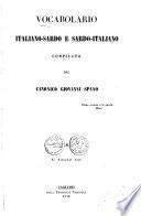 Vocabolario sardo-italiano e italiano-sardo