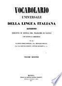 Vocabolario universale della lingua italiana